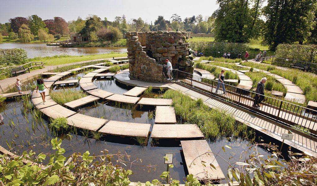 Hever Castle Attraction Mazes Water Maze