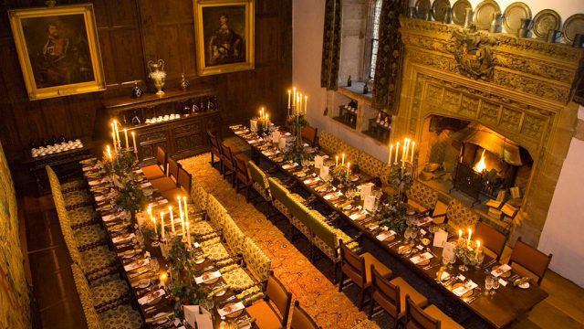 Hever Castle Venue Hire Castle Wedding Dining Hall