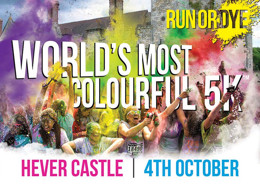 Run or Dye at Hever Castle