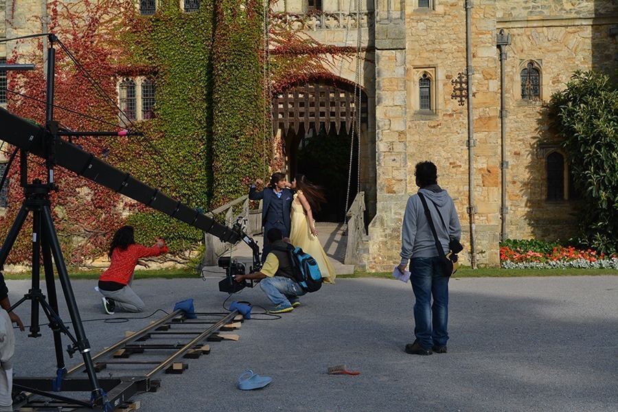 Bollywood Filming at Hever Castle