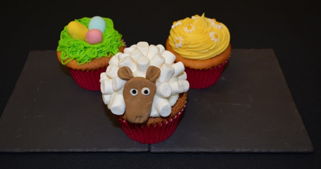 Easter cupcakes - Hever Castle