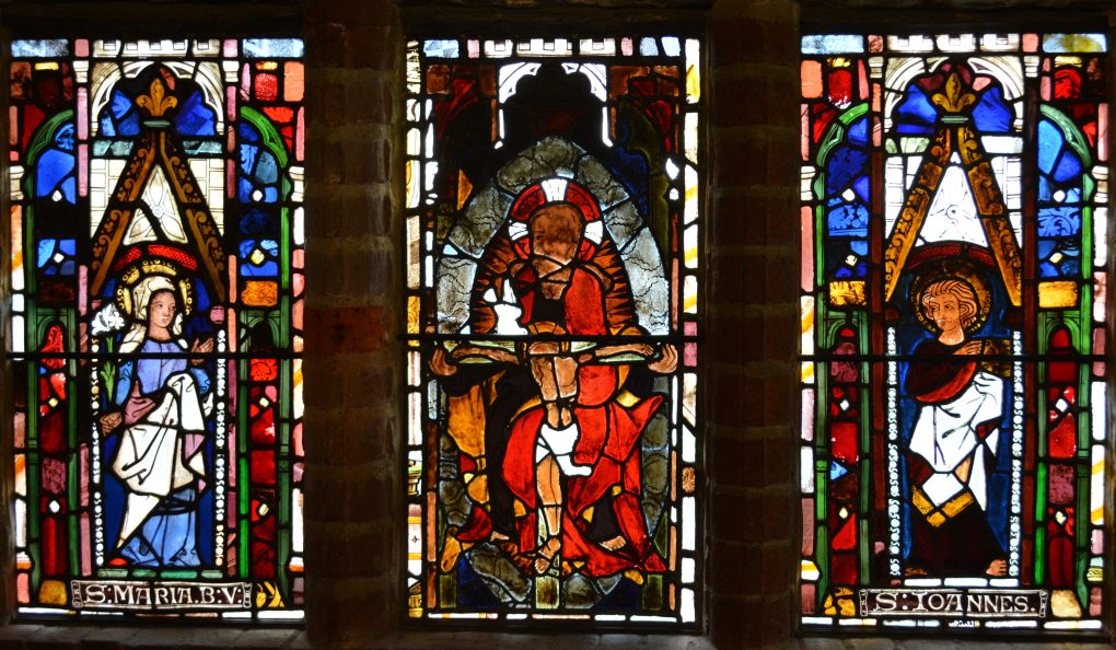 Stained glass window - Oratory Chapel, Waldegrave Room