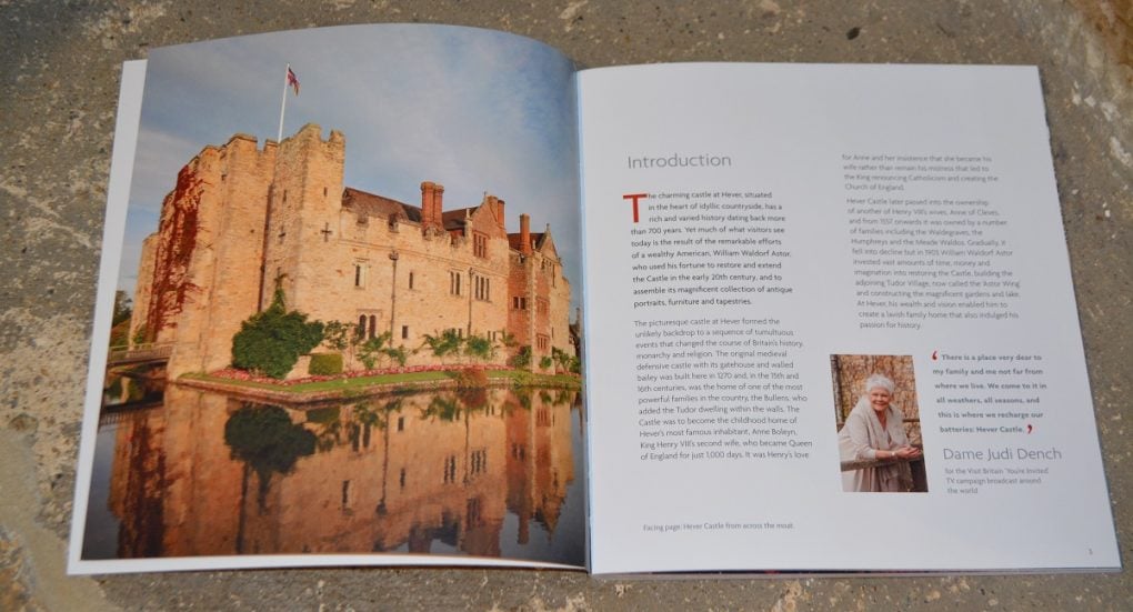 Hever Castle Guide Book