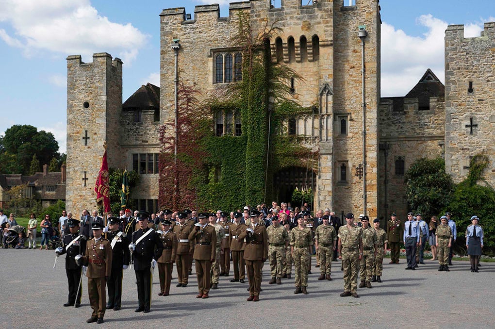 Military Parade Castle Forecourt