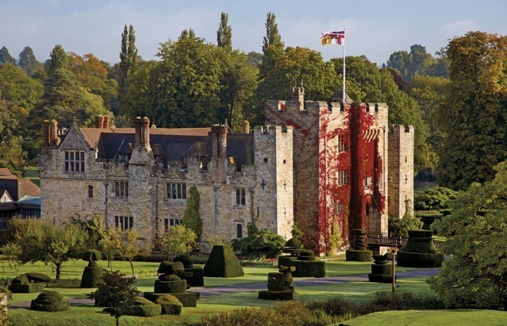 Hever Castle in Autumn