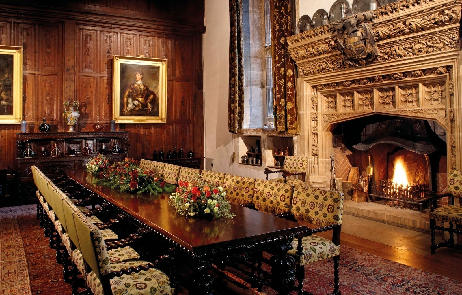 Dining Rooms at Hever Castle in Kent - Feature Fridays