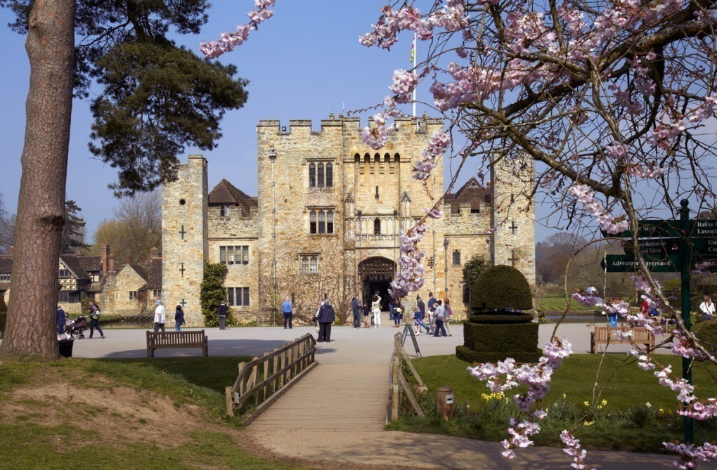 Blossom at Hever Castle
