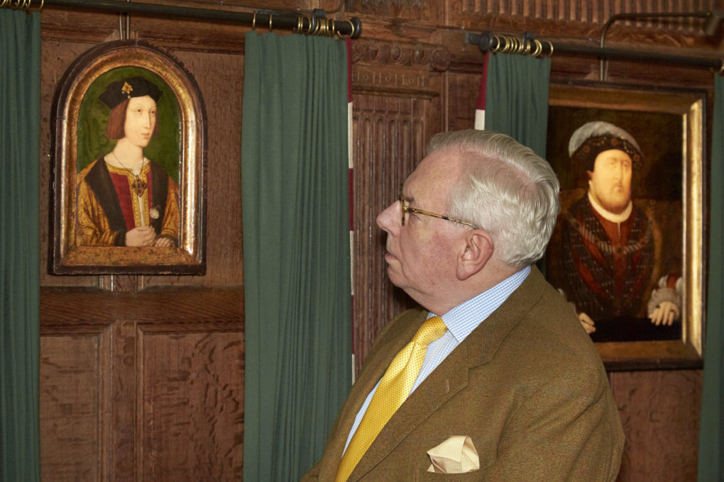 David Starkey guest curates new exhibition in Long Gallery