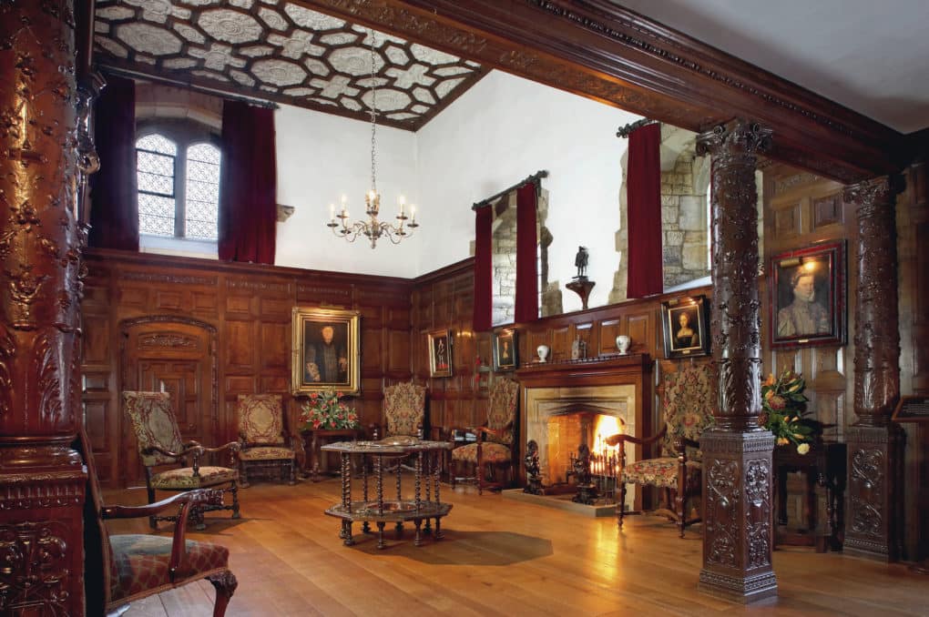 The Inner Hall of the Castle used to the kitchen