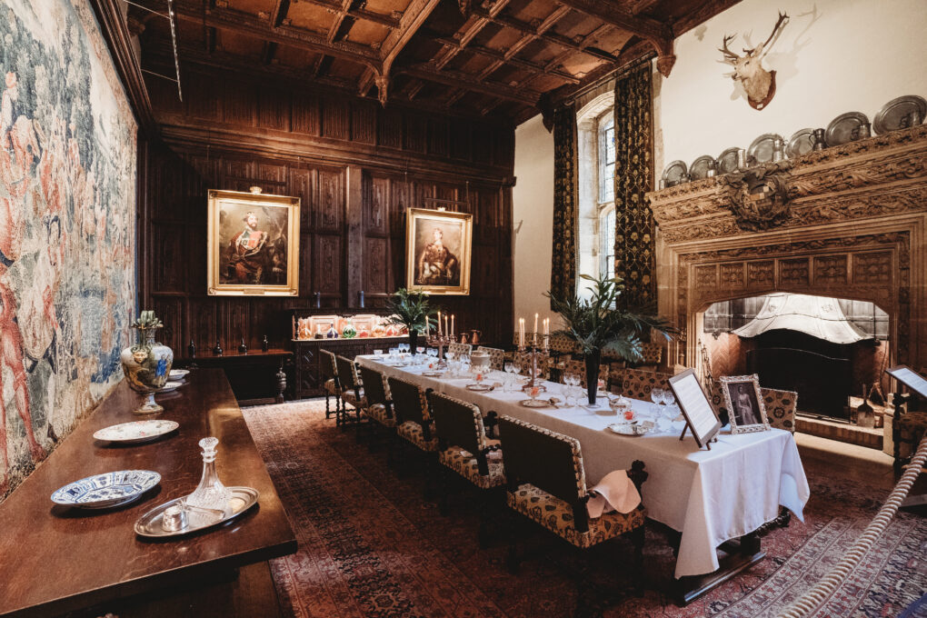 Hever Castle Great Hall Dining Room