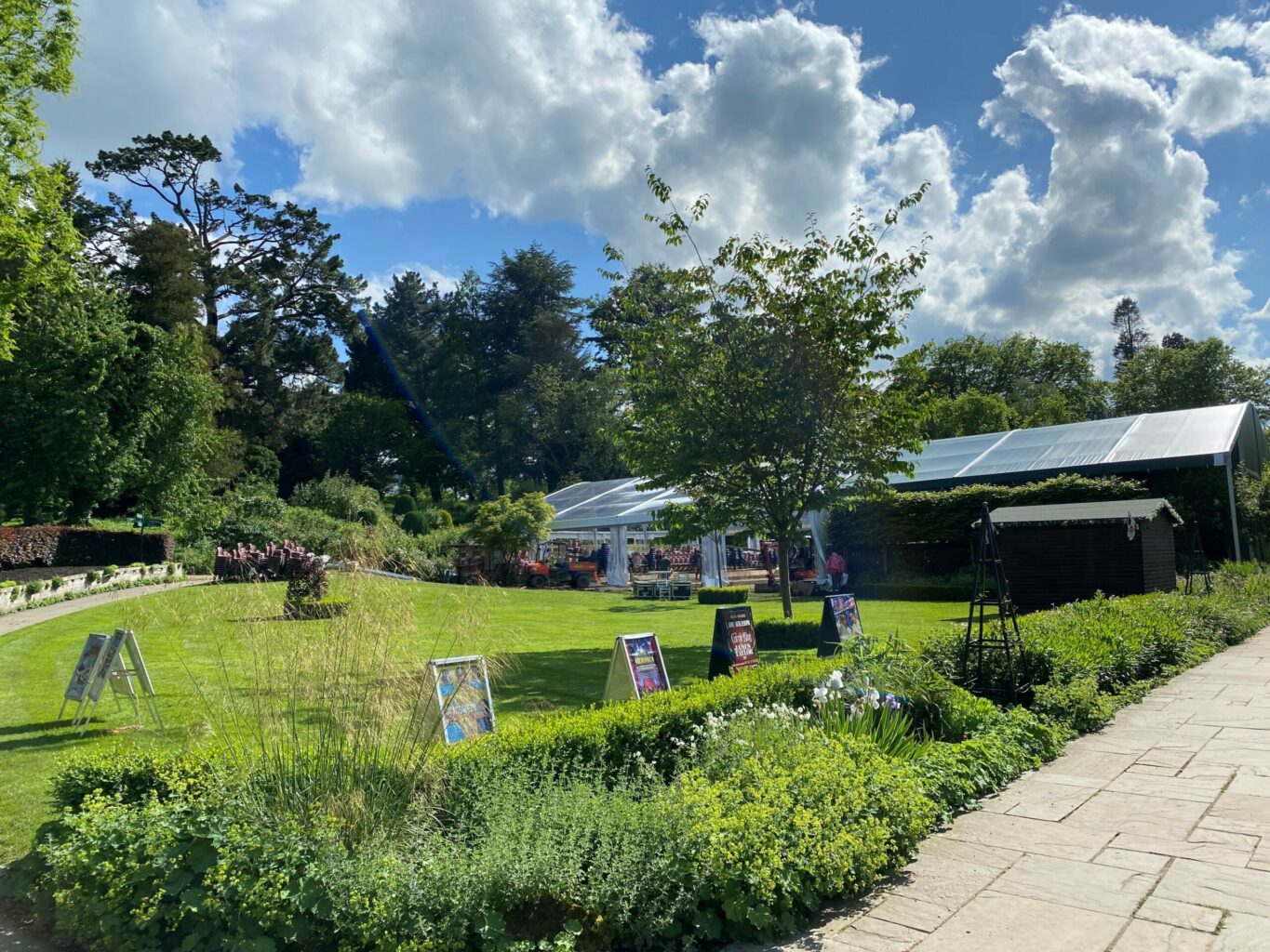 Opening of the Festival Theatre at Hever Castle